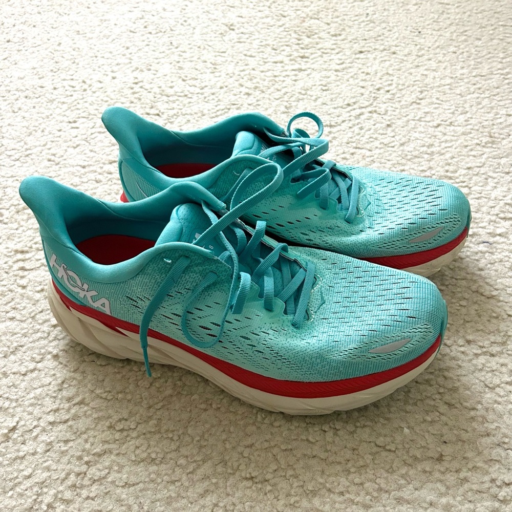 Hoka Women's Turquoise Running Shoes